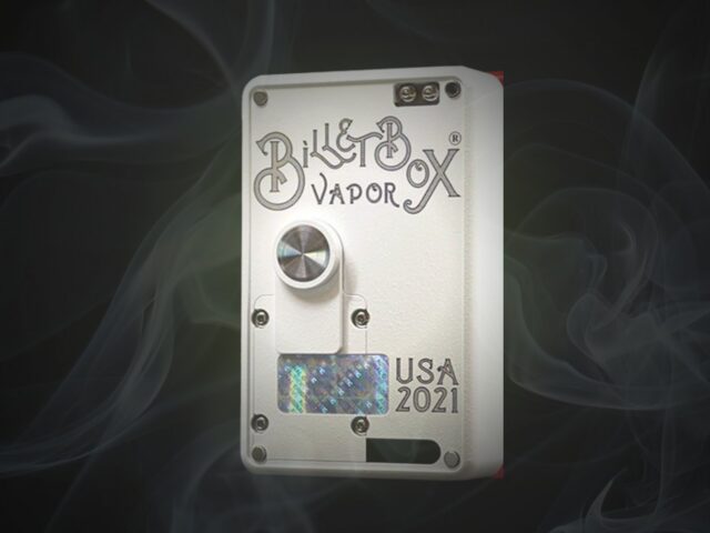 Billet Box Vapor boro mod in silver Cerakote