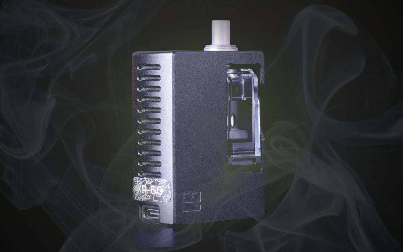 Vaperz Cloud XR-60 AIO in Satin Black, side profile